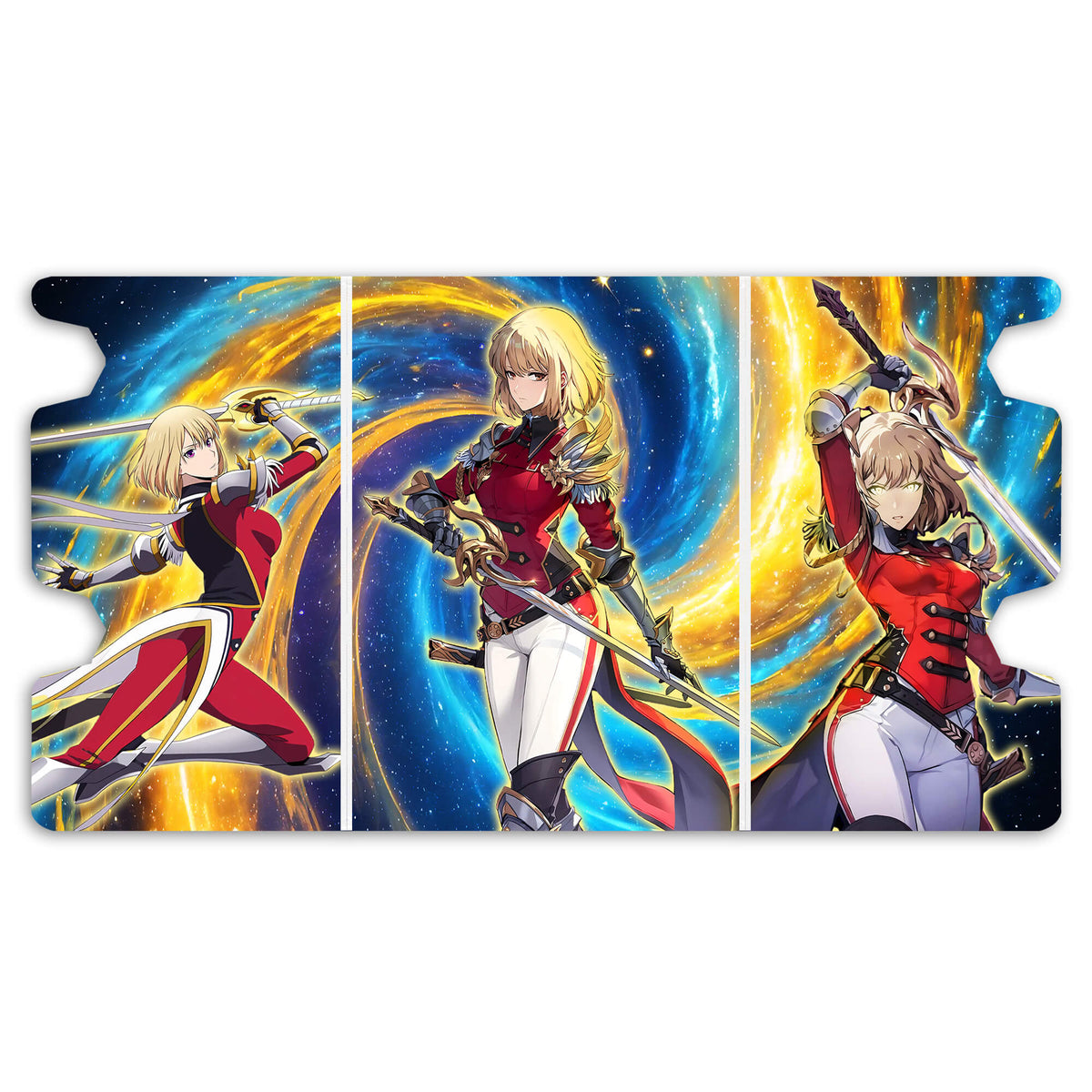 Here is the Full Lid Design of the Cha Hae-In Mach 3 White Deck Box. Sung-Jinwoo-yugioh-custom-deck-portable-collector-LDB-Duel