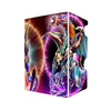 Here's another quality white deck box from LDB Duel featuring our exclusive Chaos and Black Luster art. Fits all types of trading card games, including Pokémon, Yu-Gi-Oh! and Magic The Gathering. The perfect card holder for the TCG player safely holds up to 100 double-sleeved cards. EVEN in extra thick sleeves. Comes with a pull-out dice tray. Chaos-yugioh-tcg-accessories-card-storage-LDB-Duel