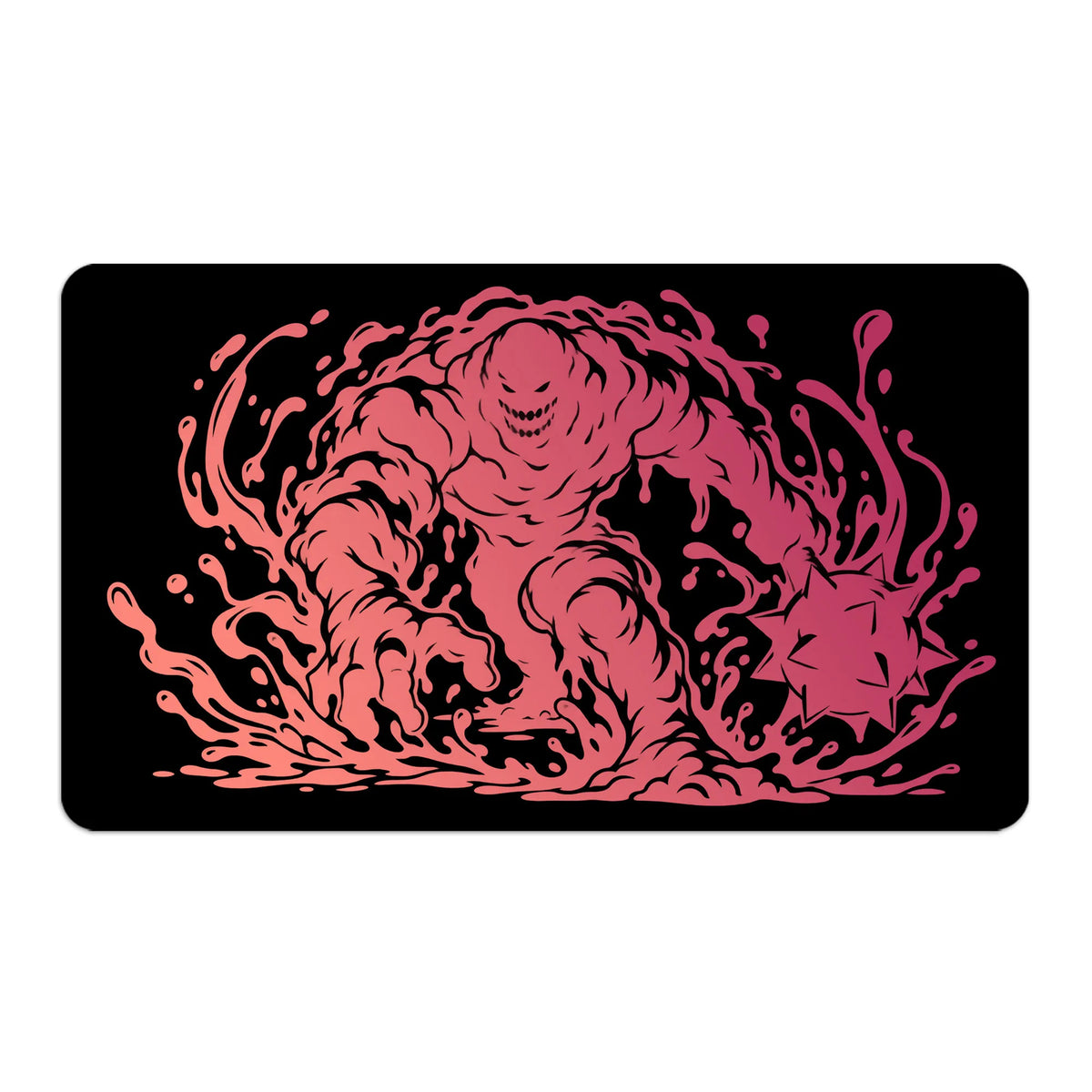 Transform your dueling experience with LDB Duel featuring our exclusive art Clayface playmat! Featuring a soft cloth top for smooth card movement and a durable rubber back for a secure grip, this 24x14 inch mat is machine washable and safe for cards and sleeves. Basil-Karlo-mtg-custom-artwork-premium-durable-rubber-ldb-duel