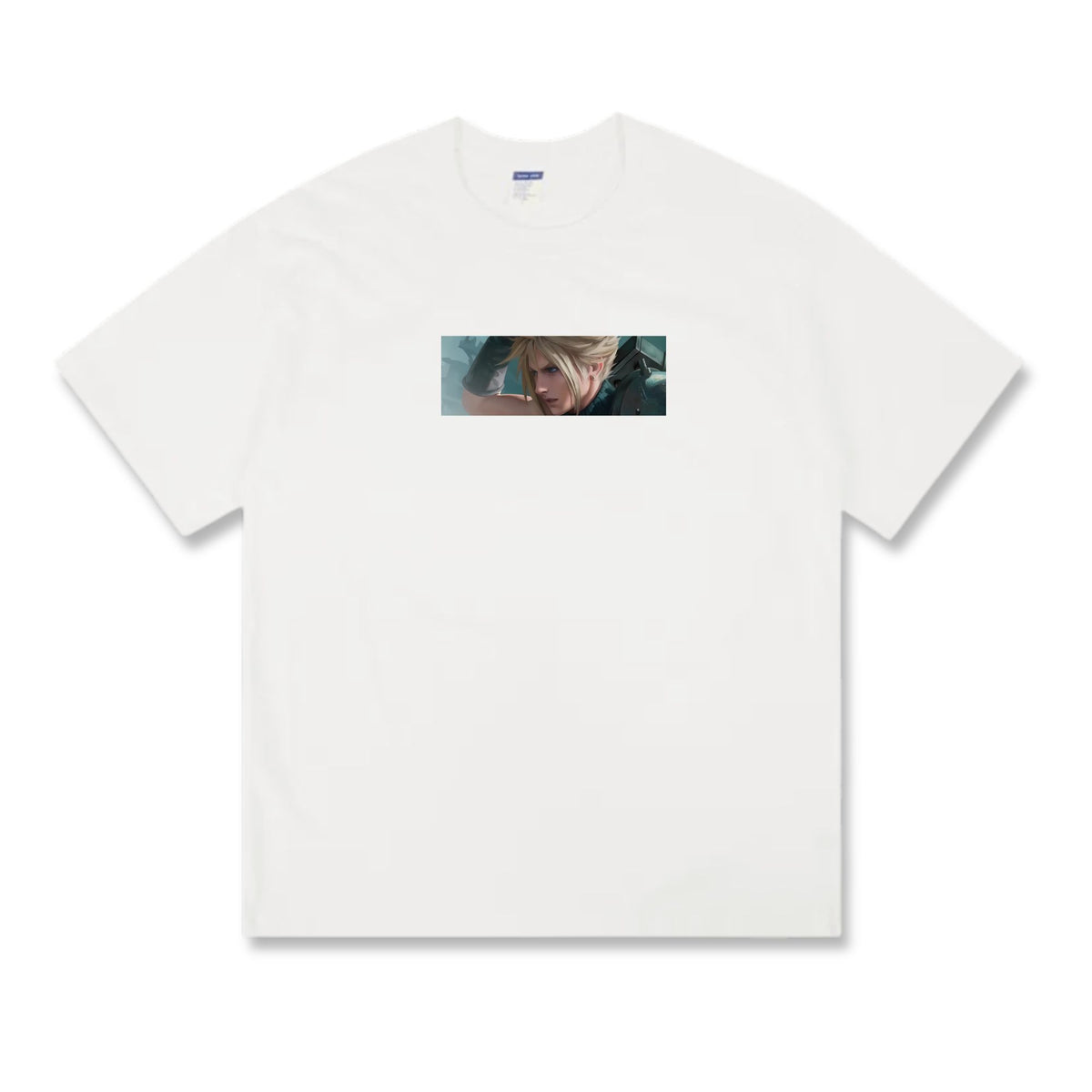Step up your style with the premium Cloud, Planet's Champion T-shirt design from LDB Duel. Made from soft, breathable cotton and printed with vibrant DTF artwork, this white t-shirt is built for comfort and lasting wear. Choose your look with front design options like a small chest logo or bold center print. Perfect for anime lovers, TCG players, and gaming fans everywhere. Soldier-anime-yugioh-tcg-accessories-tshirt-LDB-Duel