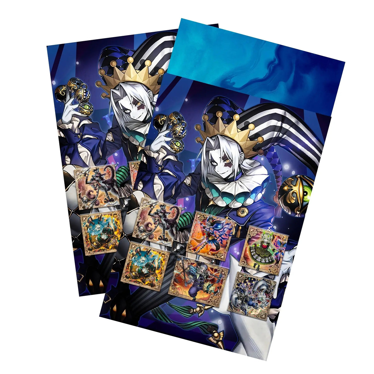 Keep your cards safe and stylish with our borderless card sleeves. Designed edge-to-edge to showcase your artwork, they offer a sleek, modern aesthetic. From LDB Duel, printed with the exclusive Clown Crew Archetype design for a fresh, premium feel.Cappello-yugioh-card-protection-standard-japanese-dragon-shield-LDB-Duel-borderless