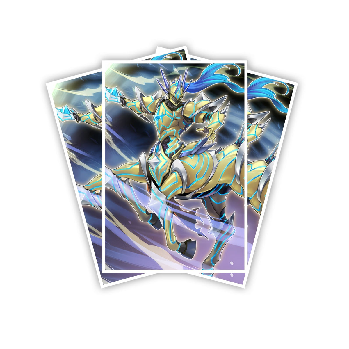 Protect and enhance your cards with our clean and crisp white border card sleeves. Featuring a minimalist design that complements any artwork, these sleeves offer a bright, timeless look. From LDB Duel. Printed with our exclusive Crusadia Equimax design for a fresh and premium finish. Crusadia-yugioh-mtg-pokemon-card-protection-standard-japanese-dragon-shield-LDB-Duel-white