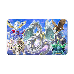 Transform your dueling experience with our exclusive art Crystal Beasts playmat from LDB Duel! Featuring a soft cloth top for smooth card movement and a durable rubber back for a secure grip, this 24x14 inch mat is machine washable and safe for cards and sleeves. Amber-Mammoth-yugioh-mtg-pokemon-custom-artwork-premium-durable-rubber-ldb-duel