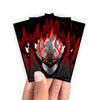 Enhance your cards with our elegant black border card sleeves, featuring a sleek, sophisticated design for a bold, modern aesthetic. From LDB Duel. Perfect for showcasing your collection, these sleeves are printed with our exclusive Dandadan design. Okarun-yugioh-mtg-pokemon-card-protection-standard-japanese-dragon-shield-LDB-Duel-black