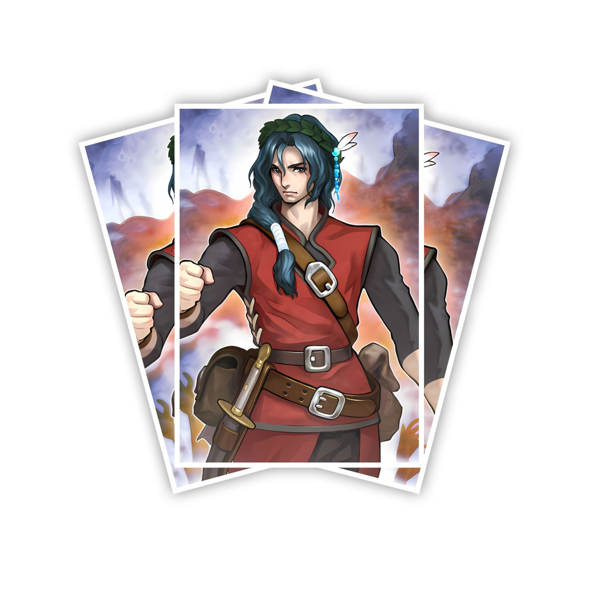 Dante, Traveler of the Burning Abyss Card Sleeves