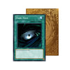 Level up your game with our custom-printed metal orica cards, featuring exclusive Dark Hole artwork in gold metal. Durable, scratch-resistant, and embossed with the iconic Yu-Gi-Oh! card back, these slim orica cards fit perfectly in card sleeves. Dark-Hole-Dragon-yugioh-mtg-pokemon-metal-card-embossed-design-custom-artwork-duel-accessories-ldb-duel