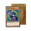 Level up your game with our custom-printed metal orica cards, featuring exclusive Dark Magician artwork in gold metal. Durable, scratch-resistant, and embossed with the iconic Yu-Gi-Oh! card back, these slim orica cards fit perfectly in card sleeves. Yugi-Yami-yugioh-mtg-pokemon-metal-card-embossed-design-custom-artwork-duel-accessories-ldb-duel