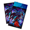 Enhance your cards with our elegant black border card sleeves, featuring a sleek, sophisticated design for a bold, modern aesthetic. From LDB Duel. Perfect for showcasing your collection, these sleeves are printed with our exclusive Dark Magician of Destruction design. Magician-yugioh-card-protection-standard-japanese-dragon-shield-LDB-Duel-black