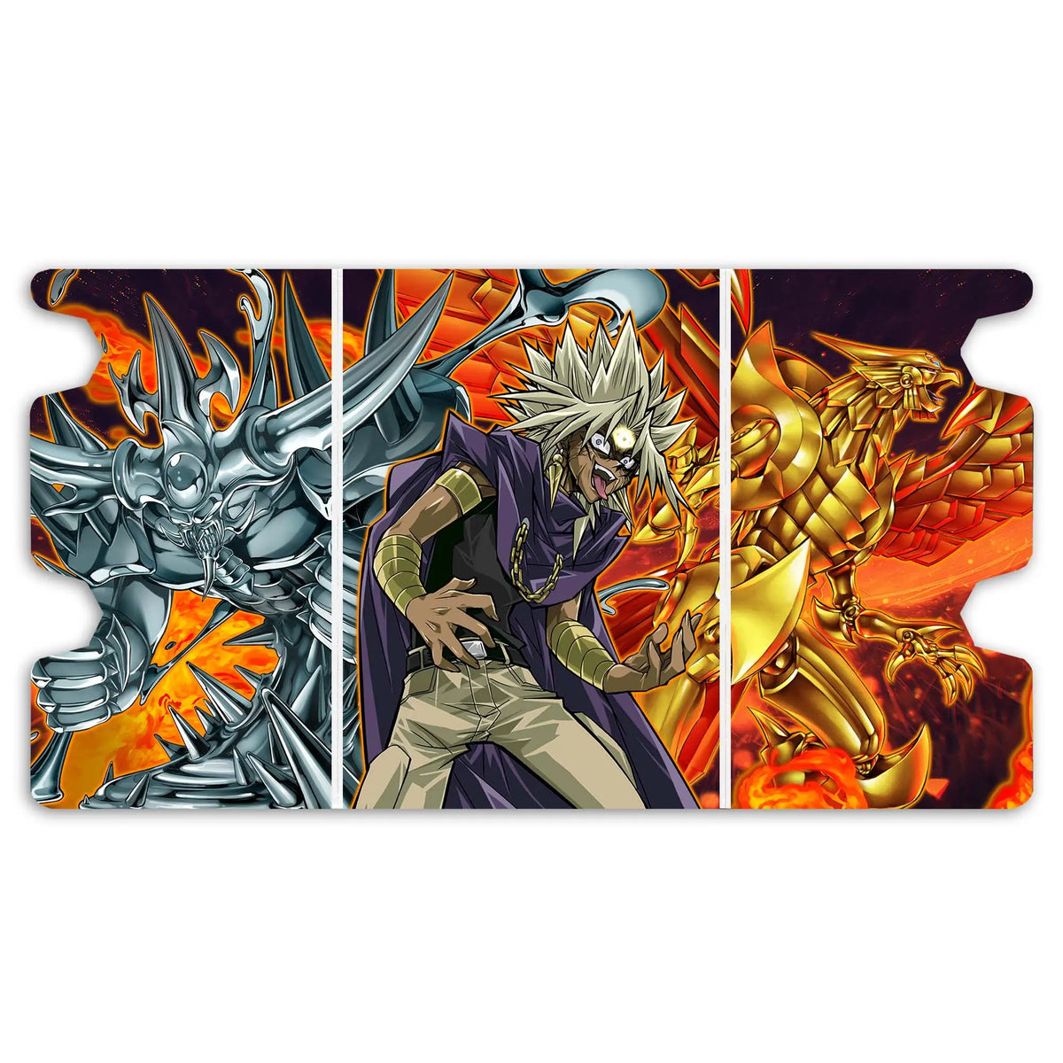 Here is the Full Lid Design of the Dark Marik Mach 3 White Deck Box. Immortality-Torture-yugioh-custom-deck-portable-collector-LDB-Duel