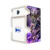Here is the Right View of the Darklord Archetype Mach 3 White Deck Box. Tinia-yugioh-deck-tray-dice-tray-LDB-Duel