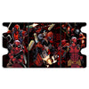 Here is the Full Lid Design of the Deadpool, The Assassin Mach 3 Black Deck Box. Dancepool-mtg-custom-art-leather-durable-LDB-Duel