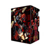 Here's another quality black deck box from LDB Duel featuring our exclusive Deadpool, The Assassin art. Fits all types of trading card games, including Pokémon, Yu-Gi-Oh! and Magic The Gathering. The perfect card holder for the TCG player safely holds up to 100 double-sleeved cards. EVEN in extra thick sleeves. Comes with a pull-out dice tray. Mutant-mtg-tcg-accessories-card-storage-LDB-Duel