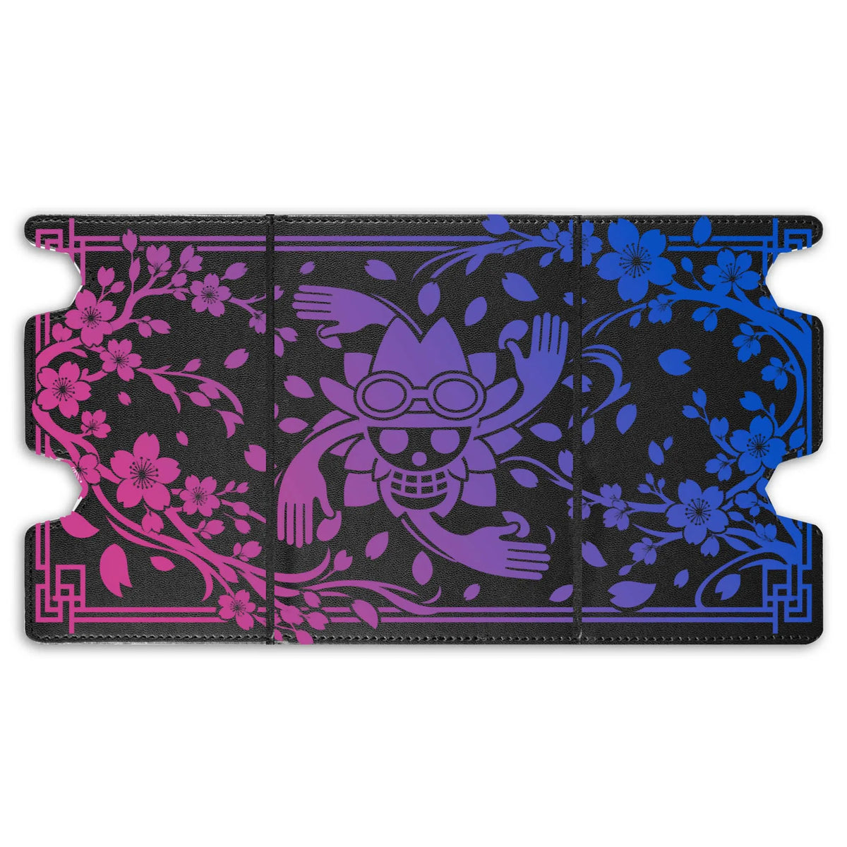 Here is the Full Lid Design of the Devil Child Nico Robin Mach 3 Black Deck Box. Strawhat-Pirates-onepiece-custom-art-leather-durable-LDB-Duel