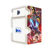 Here is the Right View of the Dinomorphia Archetype Mach 3 White Deck Box. Dinoruffia-yugioh-deck-tray-dice-tray-LDB-Duel