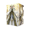 Here's another quality white deck box from LDB Duel featuring our exclusive Dogmatika Maximus art. Fits all types of trading card games, including Pokémon, Yu-Gi-Oh! and Magic The Gathering. The perfect card holder for the TCG player safely holds up to 100 double-sleeved cards. EVEN in extra thick sleeves. Comes with a pull-out dice tray. Dragma-ygo-magic-digimon-card-protector-gaming-accesories-LDB-Duel