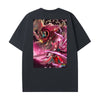 Level up your look with the premium Dominus Purge T-shirt design from LDB Duel. Crafted from soft, breathable cotton and finished with vibrant DTF printing, this black t-shirt is designed for comfort that lasts. Featuring a bold back design, it’s perfect for anime fans, TCG players, and gamers who want to stand out, whether at events, tournaments, or just relaxing with friends.  Impulse-anime-ygo-magic-tshirt-gaming-accesories-LDB-Duel