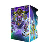 Here's another quality white deck box from LDB Duel featuring our exclusive Doom King Archetype art. Fits all types of trading card games, including Pokémon, Yu-Gi-Oh! and Magic The Gathering. The perfect card holder for the TCG player safely holds up to 100 double-sleeved cards. EVEN in extra thick sleeves. Comes with a pull-out dice tray. King-Armageddon-ygo-magic-digimon-card-protector-gaming-accesories-LDB-Duel