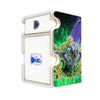 Here is the Right View of the Doom King Archetype Mach 3 White Deck Box. Bright-Armageddon-yugioh-deck-tray-dice-tray-LDB-Duel