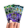Protect and enhance your cards with our clean and crisp white border card sleeves. Featuring a minimalist design that complements any artwork, these sleeves offer a bright, timeless look. From LDB Duel. Printed with our exclusive Doom King Archetype design for a fresh and premium finish. King-Armageddon-yugioh-mtg-pokemon-card-protection-standard-japanese-dragon-shield-LDB-Duel-white