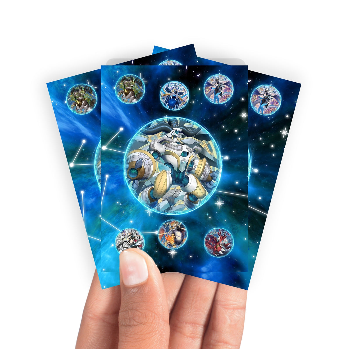 Keep your cards safe and stylish with our borderless card sleeves. Designed edge-to-edge to showcase your artwork, they offer a sleek, modern aesthetic. From LDB Duel, printed with the exclusive Dracotail Archetype design for a fresh, premium feel.Dracotail-yugioh-mtg-pokemon-card-protection-standard-japanese-dragon-shield-LDB-Duel-borderless