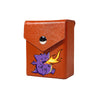 Enhance your TCG storage with the Dragon Gengar Mach 2 Brown deck box, available in options for 60 or 80 single-card sleeves. Sold by LDB Duel. Crafted from durable faux leather, it includes a built-in belt loop, a strong magnetic snap, and showcases our exclusive Dragon Gengar design—ideal for TCG enthusiasts on the move! Pikachu-pokemon-custom-deck-portable-collector-LDB-Duel-Brown