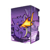 Here's another quality black deck box from LDB Duel featuring our exclusive Dragon Gengar art. Fits all types of trading card games, including Pokémon, Yu-Gi-Oh! and Magic The Gathering. The perfect card holder for the TCG player safely holds up to 100 double-sleeved cards. EVEN in extra thick sleeves. Comes with a pull-out dice tray. Pikachu-pokemon-yugioh-mtg-tcg-accessories-card-storage-LDB-Duel