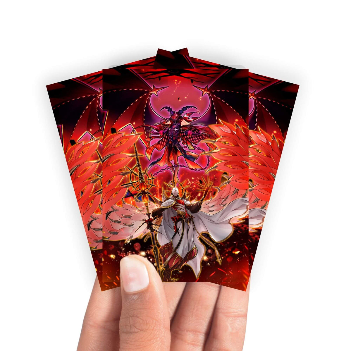 Keep your cards safe and stylish with our borderless card sleeves. Designed edge-to-edge to showcase your artwork, they offer a sleek, modern aesthetic. From LDB Duel, printed with the exclusive Dramaturge of Despia design for a fresh, premium feel.Despia-yugioh-mtg-pokemon-card-protection-standard-japanese-dragon-shield-LDB-Duel-borderless