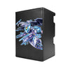 Here's another quality black deck box from LDB Duel featuring our exclusive Drytron art. Fits all types of trading card games, including Pokémon, Yu-Gi-Oh! and Magic The Gathering. The perfect card holder for the TCG player safely holds up to 100 double-sleeved cards. EVEN in extra thick sleeves. Comes with a pull-out dice tray. Asterism-yugioh-mtg-pokemon-tcg-accessories-card-storage-LDB-Duel