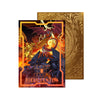 Level up your game with our custom-printed metal field centers, featuring exclusive Egyptian Gods artwork in gold metal. Durable, scratch-resistant, and embossed with the iconic Yu-Gi-Oh! card back, these slim field centers fit perfectly in card sleeves. Divine-Beast-yugioh-mtg-pokemon-metal-card-embossed-design-custom-artwork-duel-accessories-ldb-duel