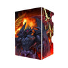 Here's another quality white deck box from LDB Duel featuring our exclusive Egyptian Gods art. Fits all types of trading card games, including Pokémon, Yu-Gi-Oh! and Magic The Gathering. The perfect card holder for the TCG player safely holds up to 100 double-sleeved cards. EVEN in extra thick sleeves. Comes with a pull-out dice tray. God-Blaze-Cannon-ygo-magic-digimon-card-protector-gaming-accesories-LDB-Duel