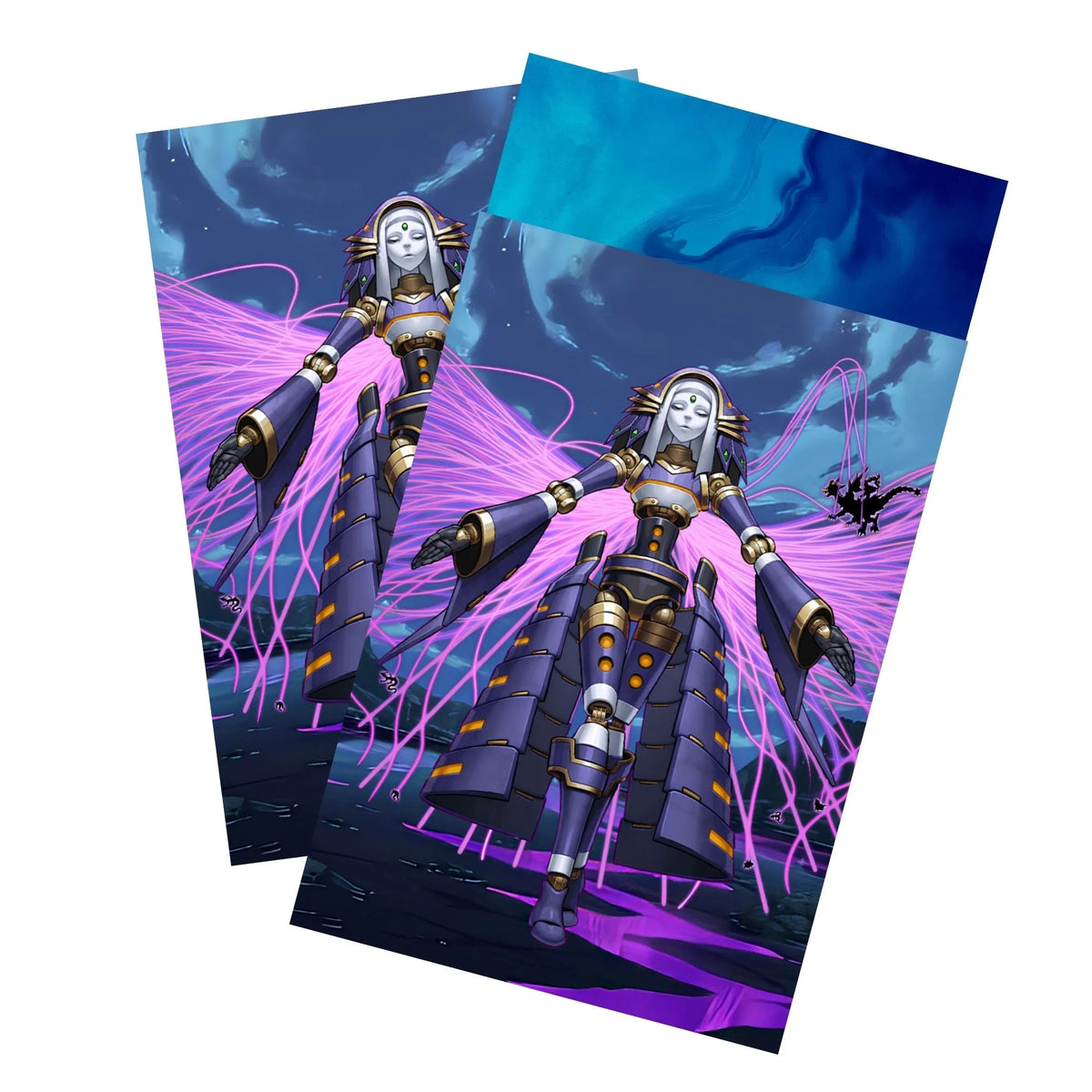 Keep your cards safe and stylish with our borderless card sleeves. Designed edge-to-edge to showcase your artwork, they offer a sleek, modern aesthetic. From LDB Duel, printed with the exclusive El Shaddoll Construct design for a fresh, premium feel.Winda-yugioh-card-protection-standard-japanese-dragon-shield-LDB-Duel-borderless