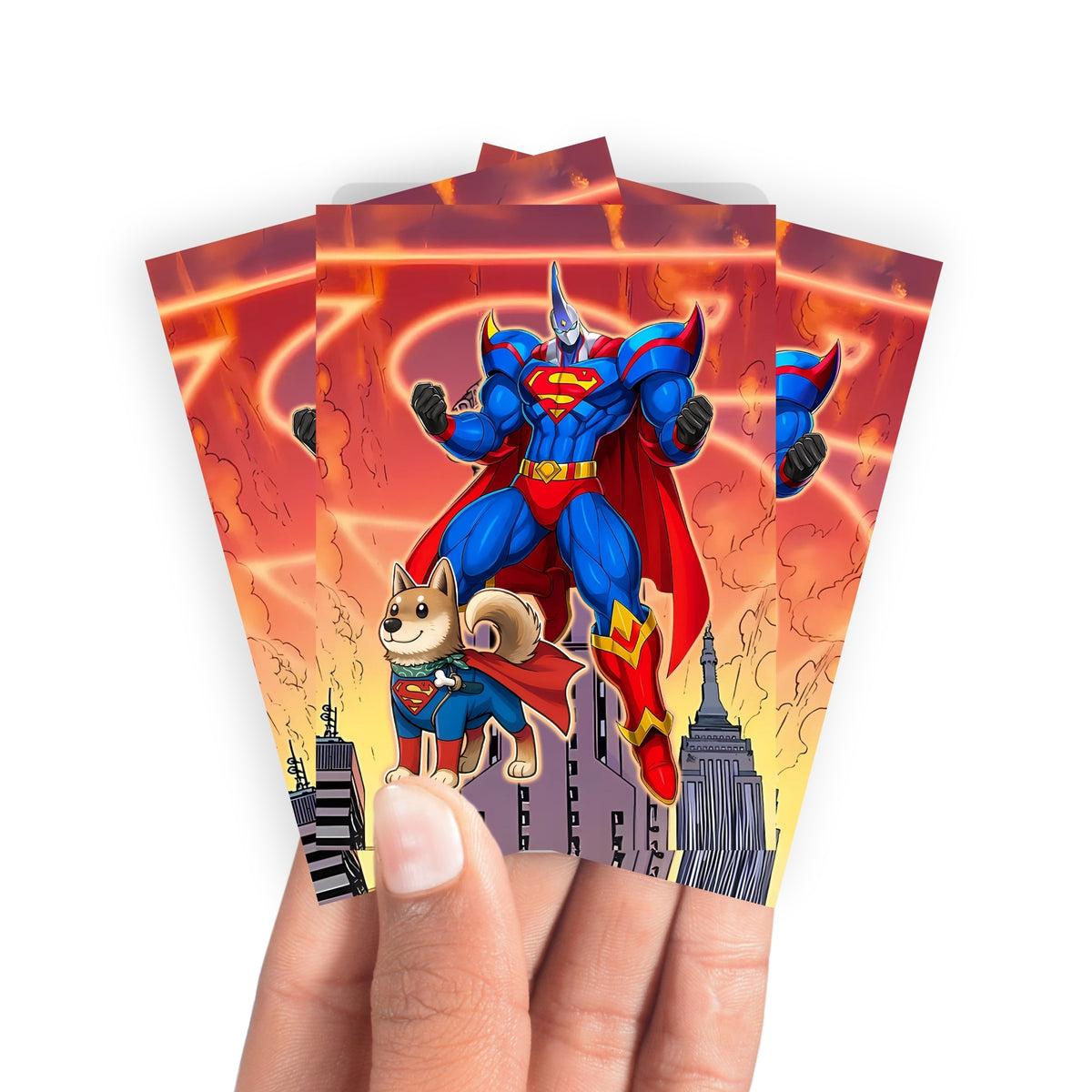Keep your cards safe and stylish with our borderless card sleeves. Designed edge-to-edge to showcase your artwork, they offer a sleek, modern aesthetic. From LDB Duel, printed with the exclusive Elemental HERO Neos Superman design for a fresh, premium feel.Elemental-HERO-yugioh-mtg-pokemon-card-protection-standard-japanese-dragon-shield-LDB-Duel-borderless