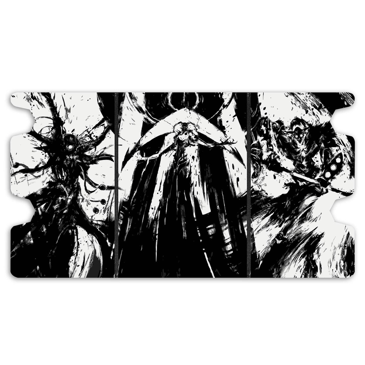 Here is the Full Lid Design of the Elesh Norn, Mother of Machines Mach 3 Black Deck Box. Legendary-Creature-mtg-custom-art-leather-durable-LDB-Duel