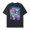 Level up your look with the premium Evil Twin Lil-la T-shirt design from LDB Duel. Crafted from soft, breathable cotton and finished with vibrant DTF printing, this black t-shirt is designed for comfort that lasts. Featuring a bold back design, it’s perfect for anime fans, TCG players, and gamers who want to stand out, whether at events, tournaments, or just relaxing with friends.  Treat-anime-ygo-magic-tshirt-gaming-accesories-LDB-Duel