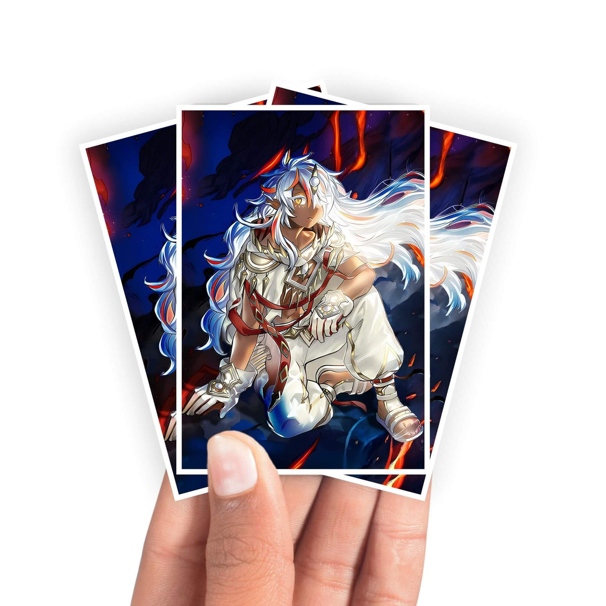 Protect and enhance your cards with our clean and crisp white border card sleeves. Featuring a minimalist design that complements any artwork, these sleeves offer a bright, timeless look. From LDB Duel. Printed with our exclusive Fallen of the White Dragon design for a fresh and premium finish. Ecclesia-yugioh-mtg-pokemon-card-protection-standard-japanese-dragon-shield-LDB-Duel-white