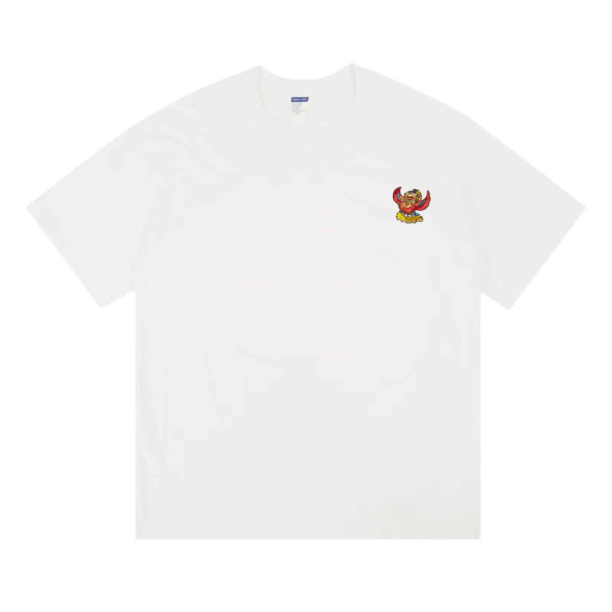Step up your style with the premium Fire King Archetype T-shirt design from LDB Duel. Made from soft, breathable cotton and printed with vibrant DTF artwork, this white t-shirt is built for comfort and lasting wear. Choose your look with front design options like a small chest logo or bold center print. Perfect for anime lovers, TCG players, and gaming fans everywhere. Legendary-Ponix-anime-yugioh-tcg-accessories-tshirt-LDB-Duel