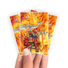 Protect and enhance your cards with our clean and crisp white border card sleeves. Featuring a minimalist design that complements any artwork, these sleeves offer a bright, timeless look. From LDB Duel. Printed with our exclusive Flame Master Dragon design for a fresh and premium finish. Salamandra-yugioh-mtg-pokemon-card-protection-standard-japanese-dragon-shield-LDB-Duel-white