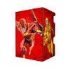 Here's another quality black deck box from LDB Duel featuring our exclusive Flash, The Scarlet Speedster art. Fits all types of trading card games, including Pokémon, Yu-Gi-Oh! and Magic The Gathering. The perfect card holder for the TCG player safely holds up to 100 double-sleeved cards. EVEN in extra thick sleeves. Comes with a pull-out dice tray. Barry-Allen-mtg-tcg-accessories-card-storage-LDB-Duel