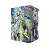 Here's another quality black deck box from LDB Duel featuring our exclusive GMX Associate Noma art. Fits all types of trading card games, including Pokémon, Yu-Gi-Oh! and Magic The Gathering. The perfect card holder for the TCG player safely holds up to 100 double-sleeved cards. EVEN in extra thick sleeves. Comes with a pull-out dice tray. GMX-yugioh-tcg-accessories-card-storage-LDB-Duel