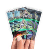 Keep your cards safe and stylish with our borderless card sleeves. Designed edge-to-edge to showcase your artwork, they offer a sleek, modern aesthetic. From LDB Duel, printed with the exclusive GMX Associate Noma design for a fresh, premium feel.Genomix-yugioh-card-protection-standard-japanese-dragon-shield-LDB-Duel-borderless