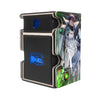 Here is the Right View of the GMX Chairman Kimridge Mach 3 Black Deck Box. Genomix-yugioh-deck-tray-dice-tray-LDB-Duel