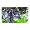 Transform your dueling experience with LDB Duel featuring our exclusive art GMX Chairman Kimridge playmat! Featuring a soft cloth top for smooth card movement and a durable rubber back for a secure grip, this 24x14 inch mat is machine washable and safe for cards and sleeves. GMX-yugioh-custom-artwork-premium-durable-rubber-ldb-duel
