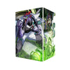 Here's another quality white deck box from LDB Duel featuring our exclusive GMX Chairman Kimridge art. Fits all types of trading card games, including Pokémon, Yu-Gi-Oh! and Magic The Gathering. The perfect card holder for the TCG player safely holds up to 100 double-sleeved cards. EVEN in extra thick sleeves. Comes with a pull-out dice tray. GMX-yugioh-tcg-accessories-card-storage-LDB-Duel