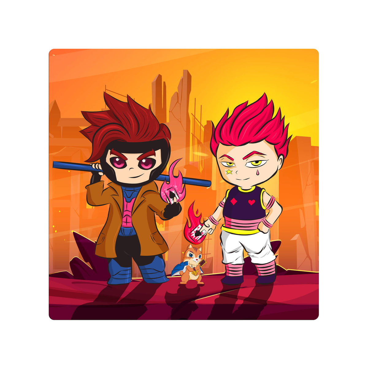 Gambit X Hisoka - Doble Mat