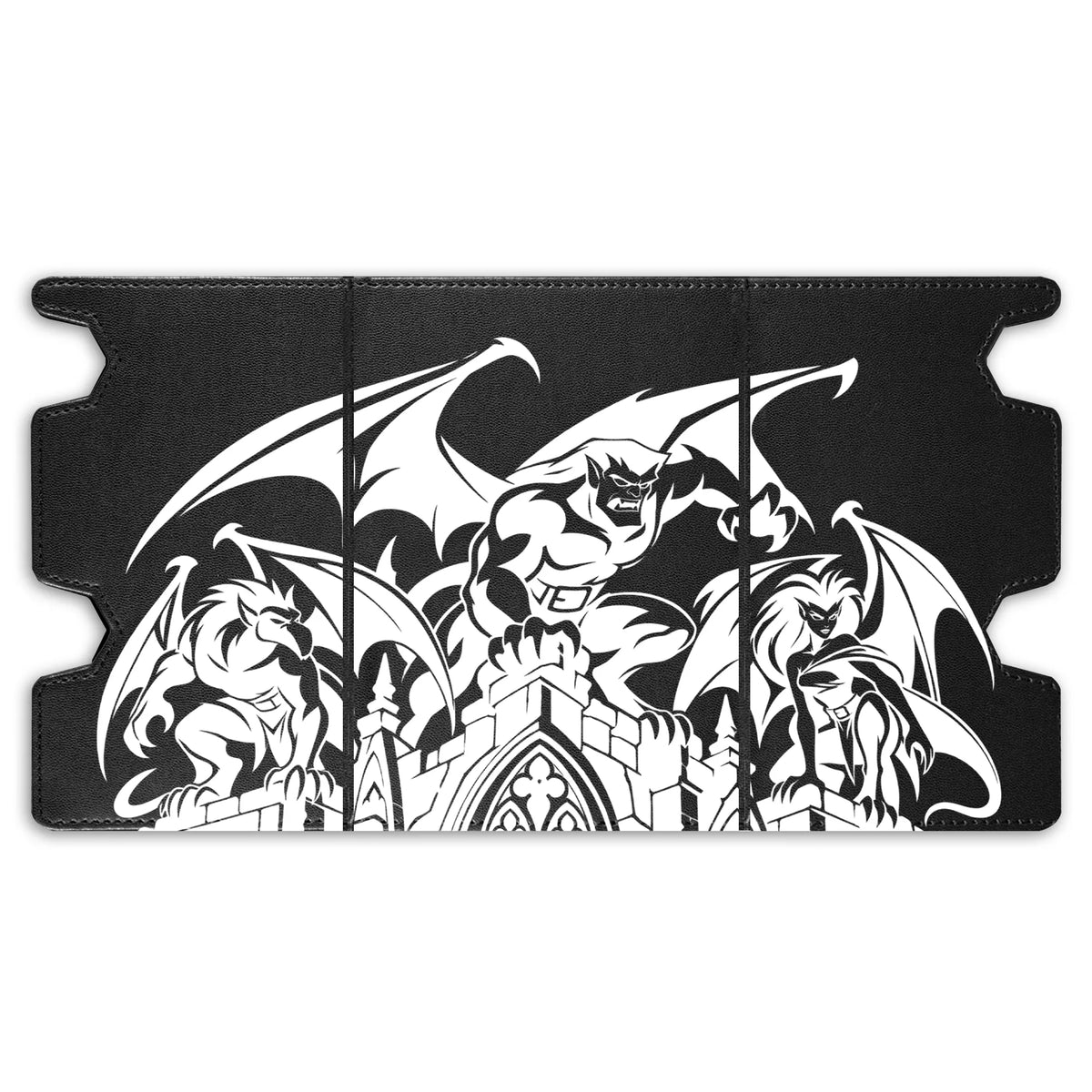 Here is the Full Lid Design of the Gargoyles Mach 3 Black Deck Box. Demona-anime-custom-art-leather-durable-LDB-Duel