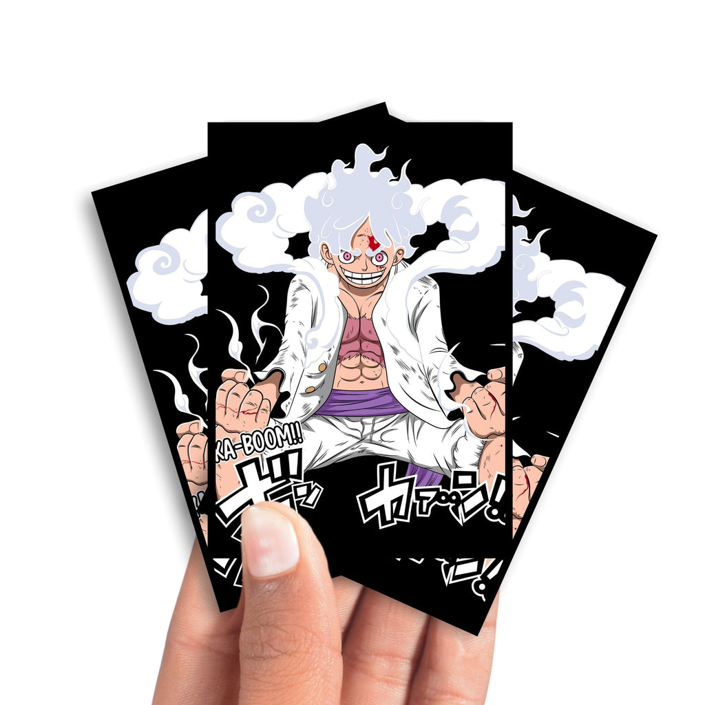 Fundas para cartas de Luffy de Gear 5 