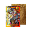 Level up your game with our custom-printed metal field centers, featuring exclusive Generaider Archetype artwork in gold metal. Durable, scratch-resistant, and embossed with the iconic Yu-Gi-Oh! card back, these slim field centers fit perfectly in card sleeves. Laevatein-yugioh-mtg-pokemon-metal-card-embossed-design-custom-artwork-duel-accessories-ldb-duel