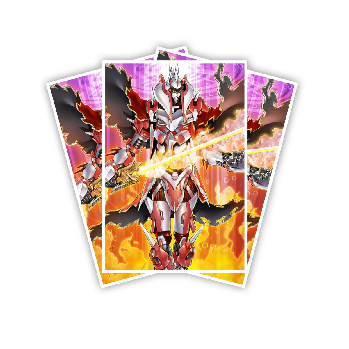 Protect and enhance your cards with our clean and crisp white border card sleeves. Featuring a minimalist design that complements any artwork, these sleeves offer a bright, timeless look. From LDB Duel. Printed with our exclusive Geomathmech Final Sigma design for a fresh and premium finish. Mathemech-yugioh-mtg-pokemon-card-protection-standard-japanese-dragon-shield-LDB-Duel-white