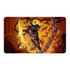 Transform your dueling experience with LDB Duel featuring our exclusive art Ghost Rider playmat! Featuring a soft cloth top for smooth card movement and a durable rubber back for a secure grip, this 24x14 inch mat is machine washable and safe for cards and sleeves. Flame-head-mtg-custom-artwork-premium-durable-rubber-ldb-duel
