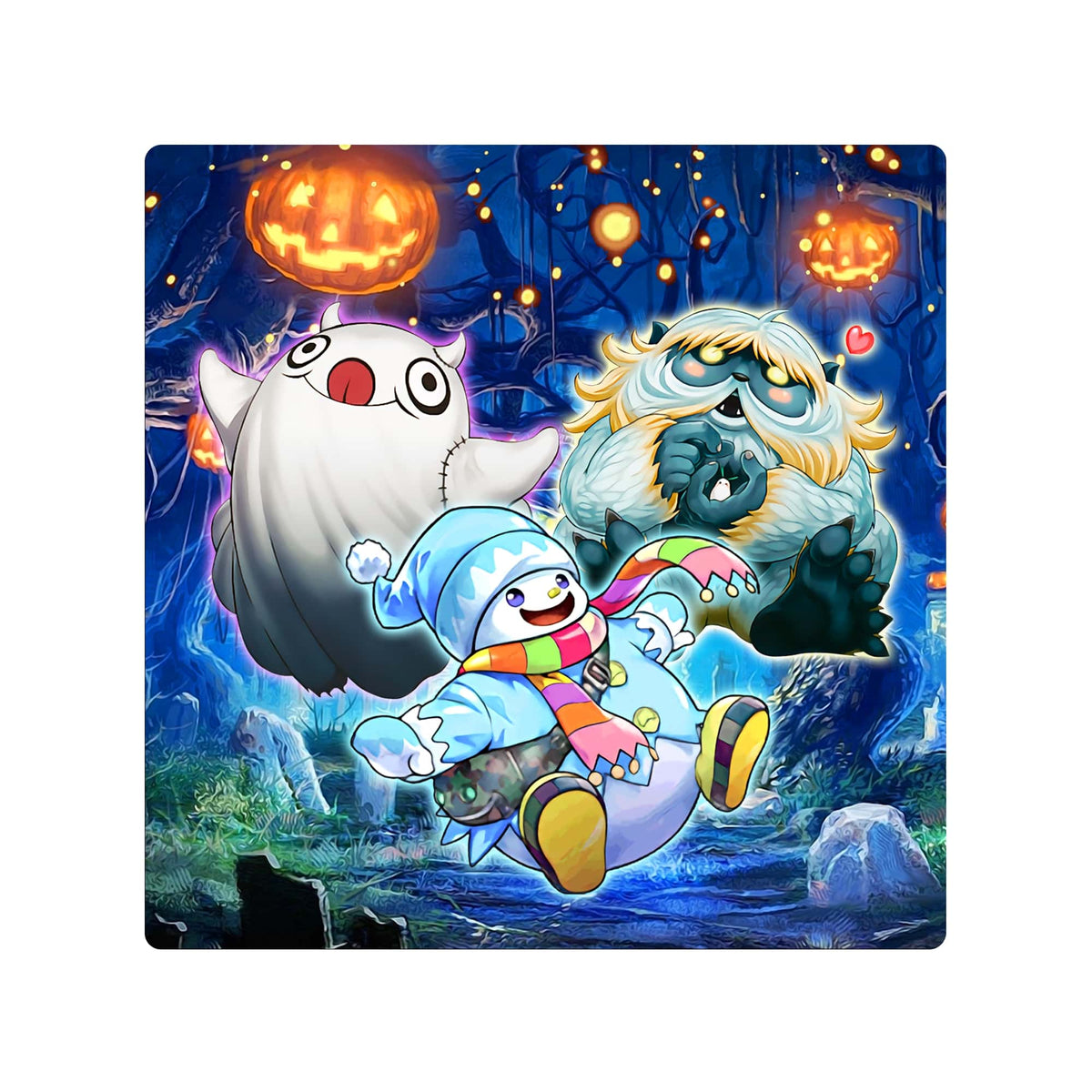 Monstruos Ghostrick - Tapete doble